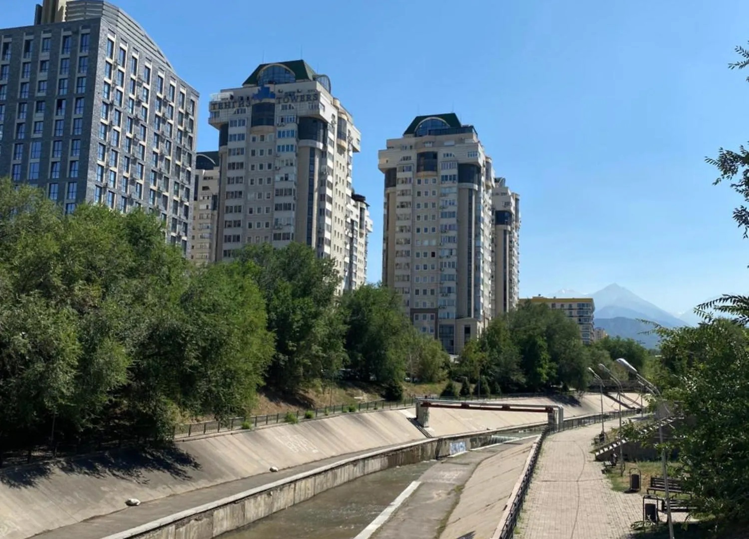 Apartmán Жк Riverside-2 Almaty Kazachstán